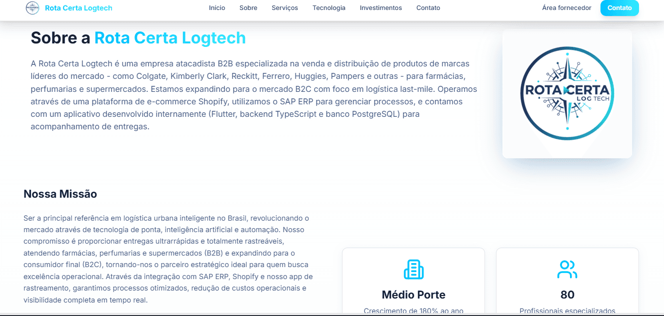 Rota Certa Logtech - 2